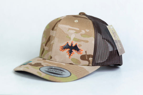 3D logo trucker hats