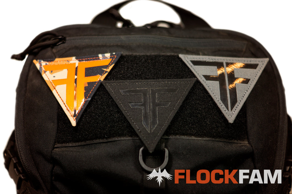 FlockFam Triangle Laser Cut Patches PRE-ORDER