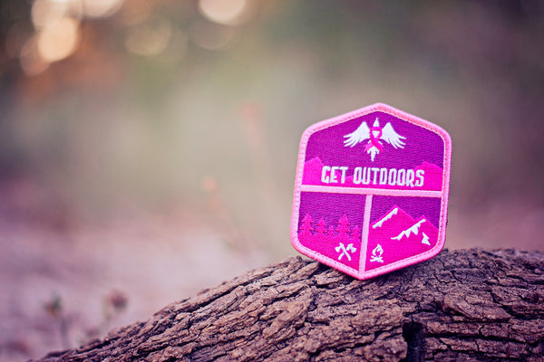 Get Outdoors Patch Breast Cancer Awareness Special (BCA)