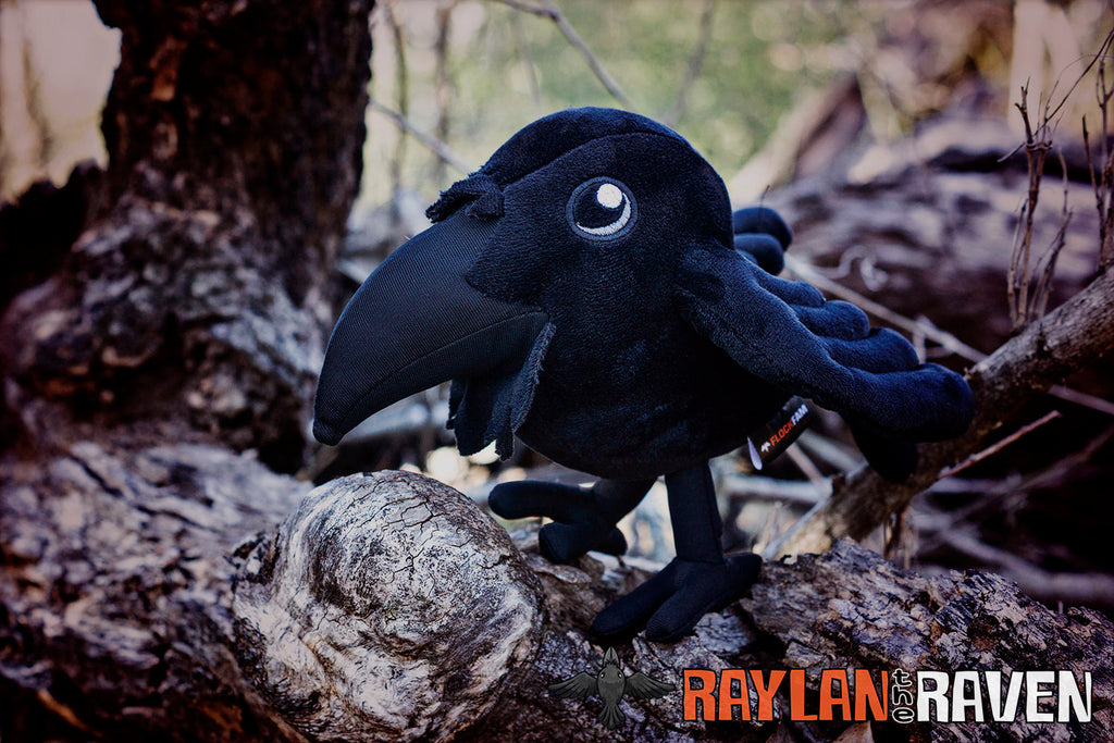 Raylan the Raven Plushie