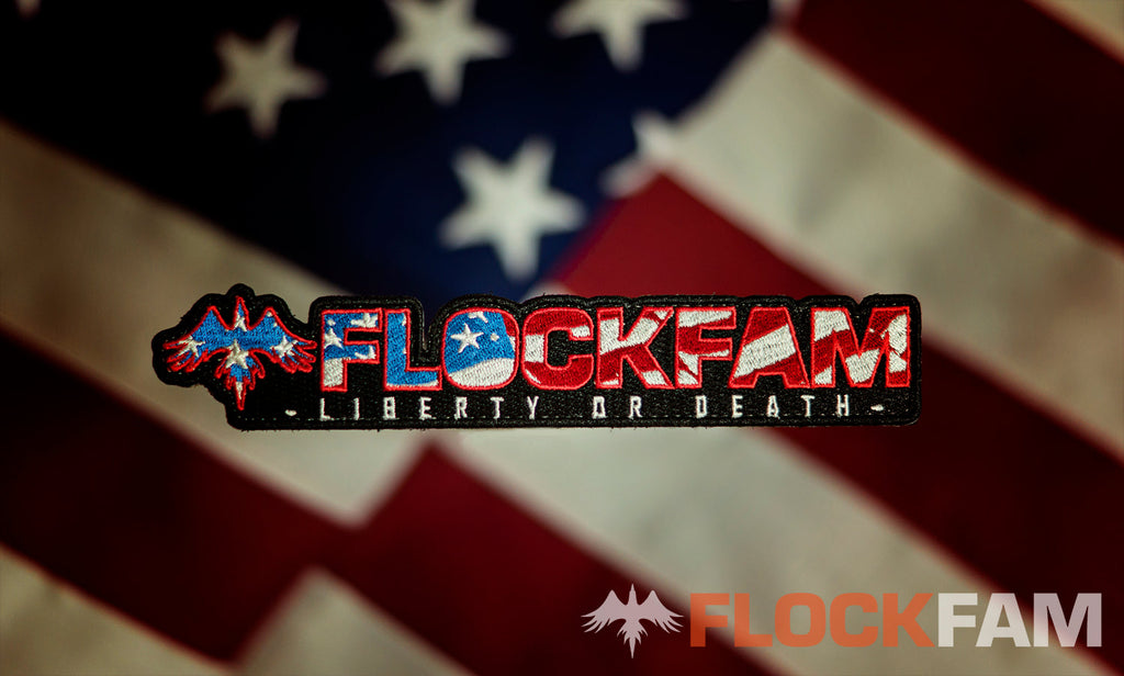 FlockFam Logo Patch v5 (Indenpendence Day)