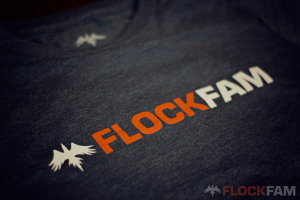 FlockFam logo tee