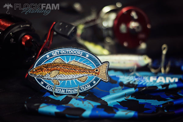 FlockFam Fishing Team Patch